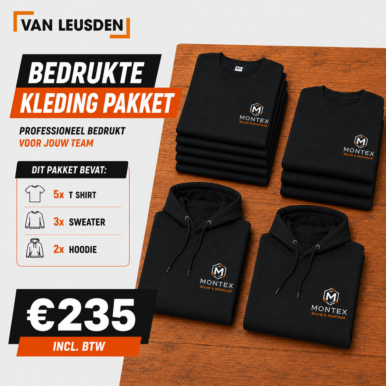 Starter Pakket Bedrukt SUPER DEAL