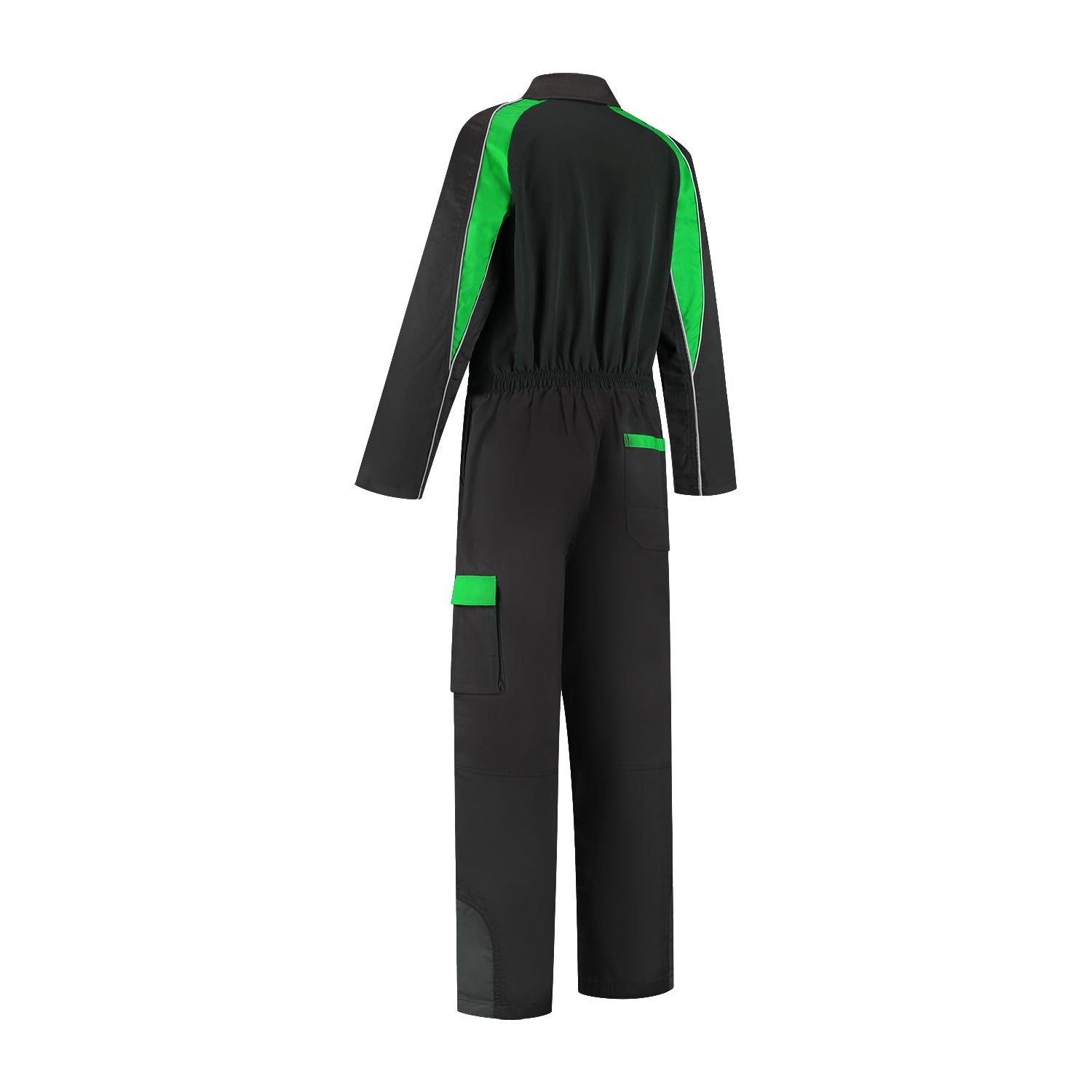 Overall Polyester/ Katoen met 4-way stretch rugpand