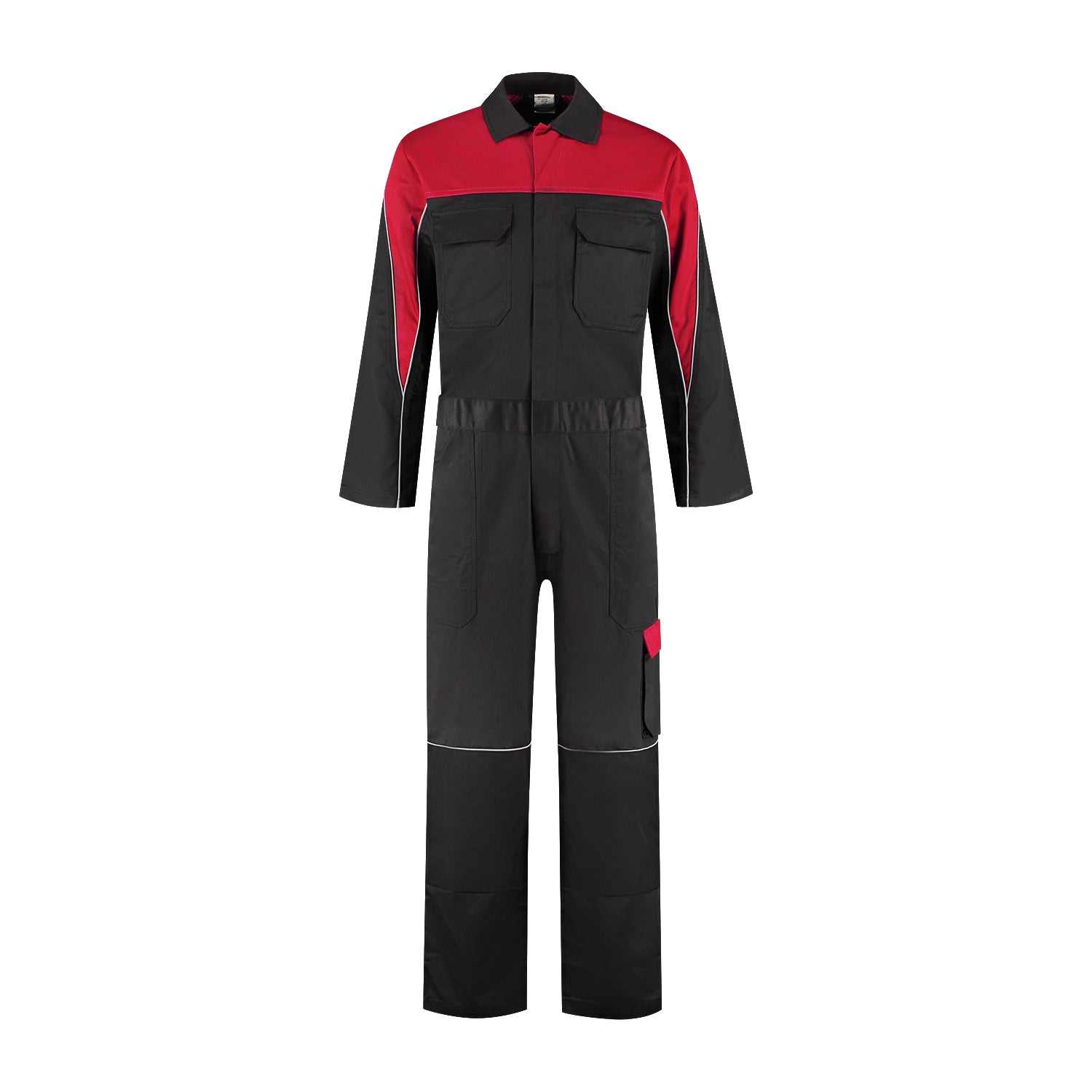 Overall Polyester/ Katoen met 4-way stretch rugpand